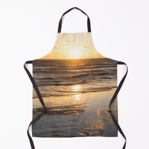 Item preview, Spilled Gold Sunset Over the Ocean Waves designed and sold by Georgia Mizuleva.