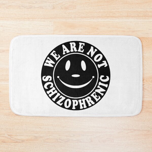 Item preview, We Are Not Schizophrenic designed and sold by Bearded Jester Designs.