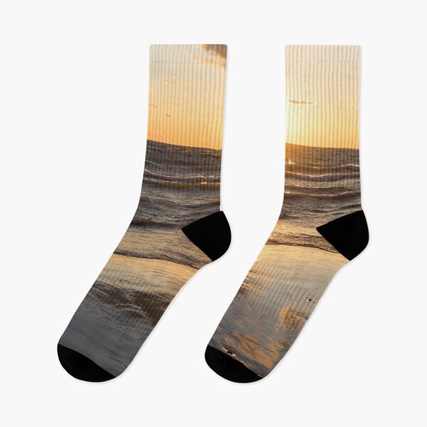 Item preview, Spilled Gold Sunset Over the Ocean Waves designed and sold by Georgia Mizuleva.