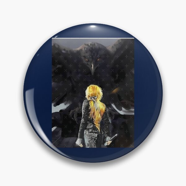 Item preview, Mylene Farmer and the Raven Graphic  designed and sold by vincentmarcus.