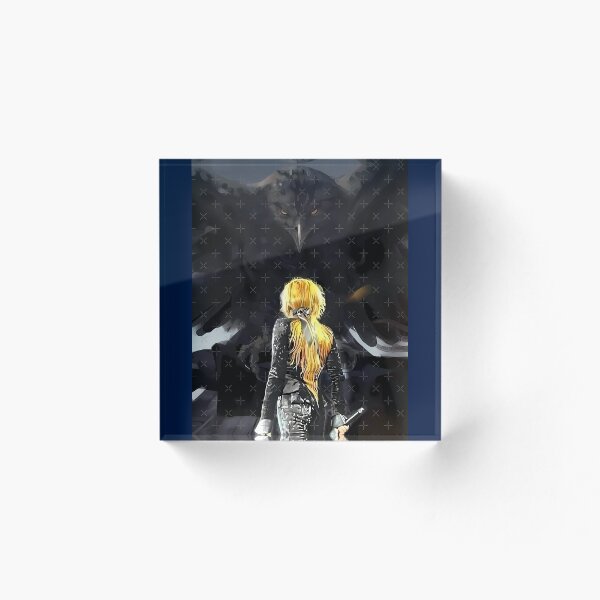 Item preview, Mylene Farmer and the Raven Graphic  designed and sold by vincentmarcus.