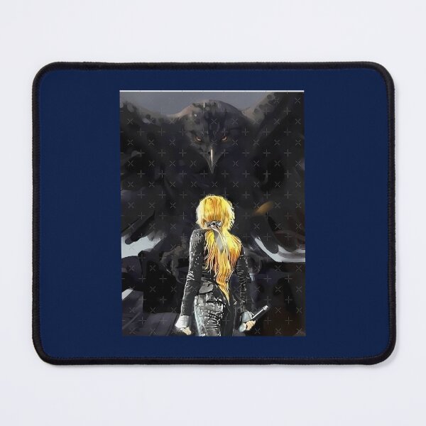 Item preview, Mylene Farmer and the Raven Graphic  designed and sold by vincentmarcus.