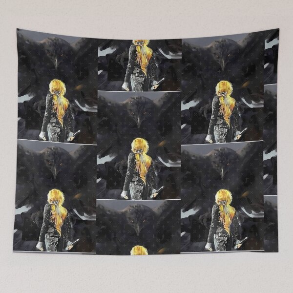 Item preview, Mylene Farmer and the Raven Graphic  designed and sold by vincentmarcus.