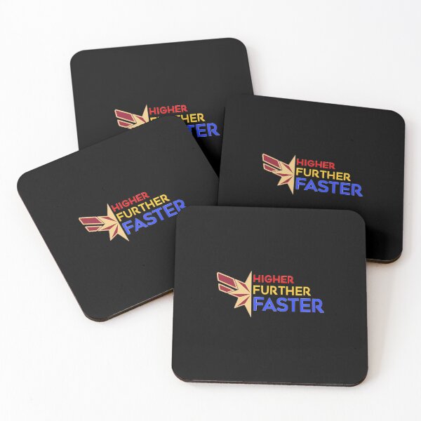 Item preview, Captain Marvel - Higher Further Faster designed and sold by Merlieatty.