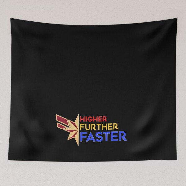 Item preview, Captain Marvel - Higher Further Faster designed and sold by Merlieatty.