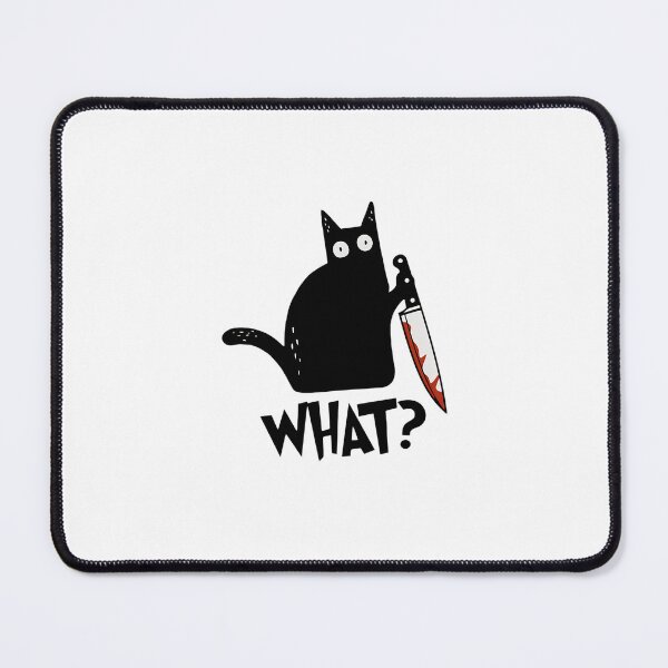 Item preview, Cat What Murderous Black Cat With Knife Gift Premium designed and sold by TaylorSalee.