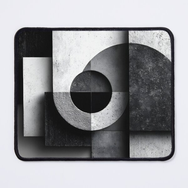 Item preview, Bauhaus Inspired Black and White Poster – Contemporary Office Decor designed and sold by AutoPopStudio.