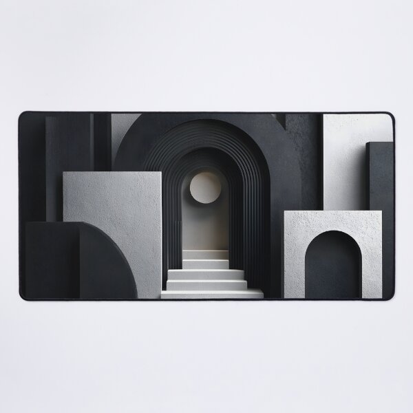 Item preview, Bauhaus Inspired Minimalist Print – Abstract Poster for Living Rooms designed and sold by AutoPopStudio.