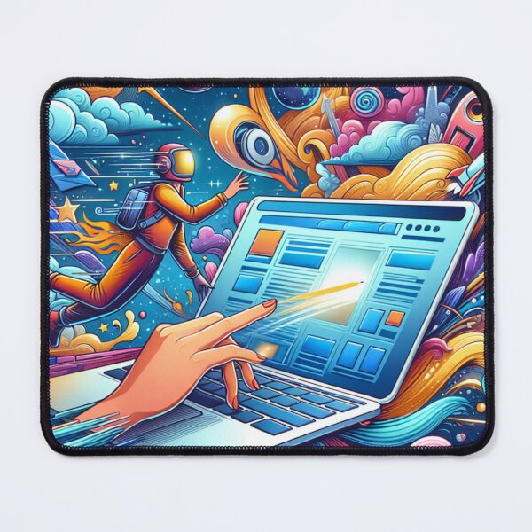 Item preview, Digital Explorer: Surfing the Cosmic Web designed and sold by UXVisionCraft28.