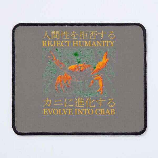 Item preview, EVOLVE-INTO-CRAB-JAPANESE-VINTAGE-T-SHIRT designed and sold by LorisSchweizer.