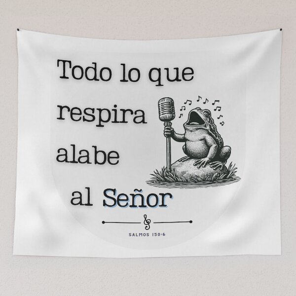 Item preview, Salmos 150:6 - Rana designed and sold by DesignsByMom.
