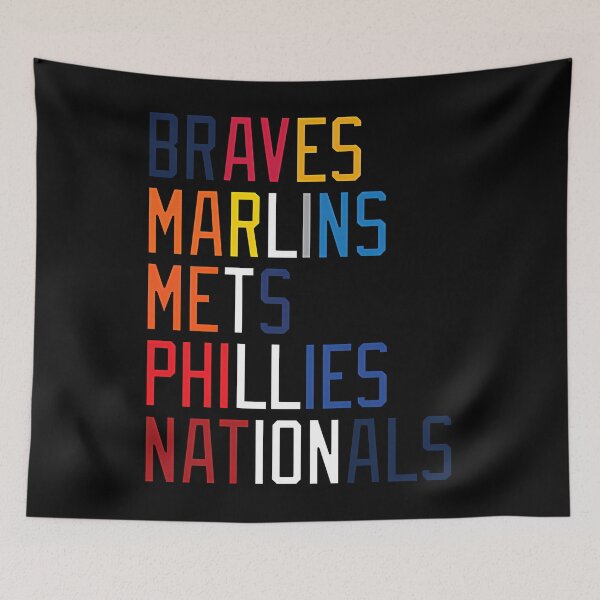 Item preview,  Nl East Team Names And Colors designed and sold by Erickoraneig.