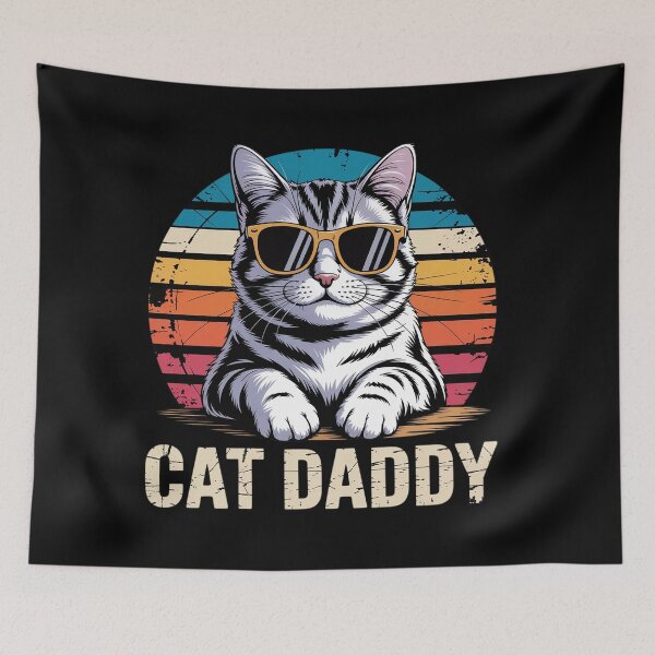 Item preview, Cat Daddy Cat Lover Fathers Day designed and sold by Veroniadic.