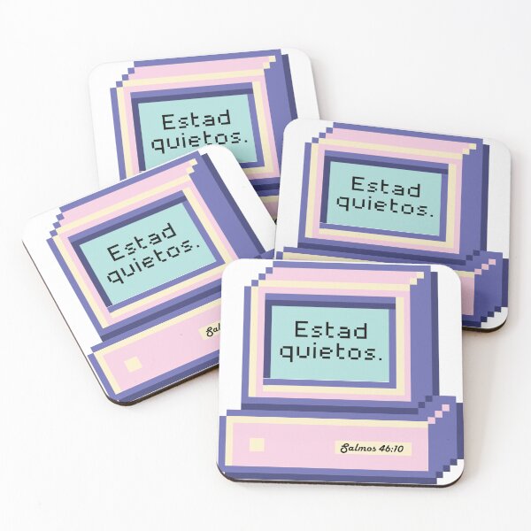 Item preview, Salmos 46:10 - Estad Quietos designed and sold by DesignsByMom.