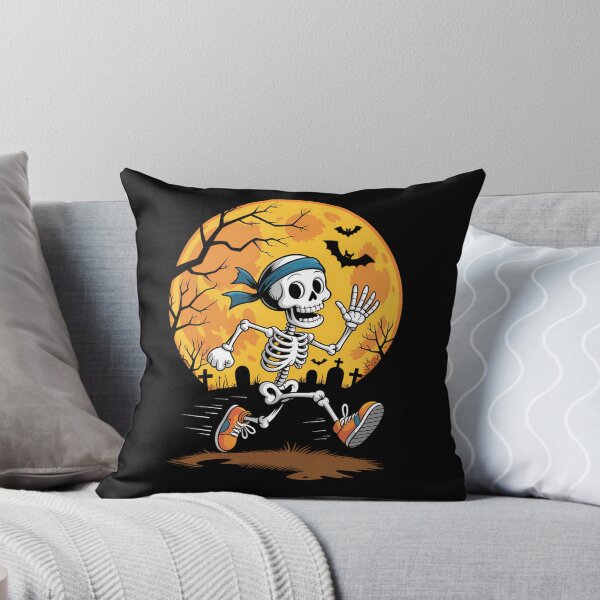 Item preview, Funny Running Skeleton Halloween Sport Runner Marathon designed and sold by tabdejinti.
