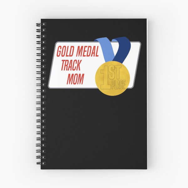 Item preview, Track Mom Gold Medal Award Gift designed and sold by saltedcottonco.