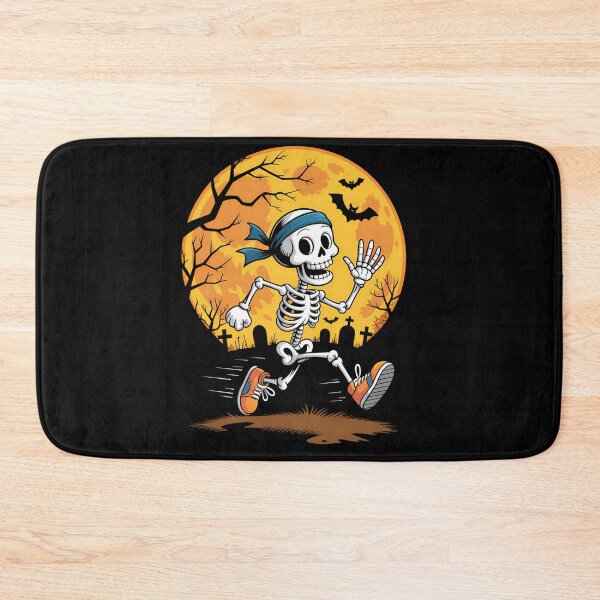 Item preview, Funny Running Skeleton Halloween Sport Runner Marathon designed and sold by tabdejinti.