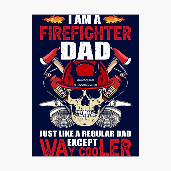 Item preview, Cool Firefighter DAD-gift for dad on Father_s Day orFiremen_s Birthday designed and sold by dariuselmer.