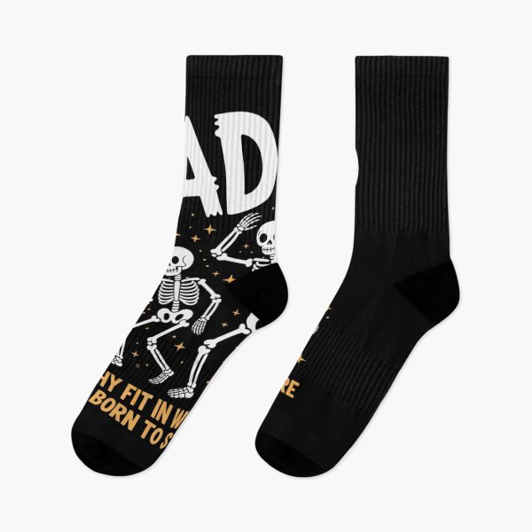 Item preview, Playful Skeletons with ADHD Theme and Motivational designed and sold by Idarmotar.