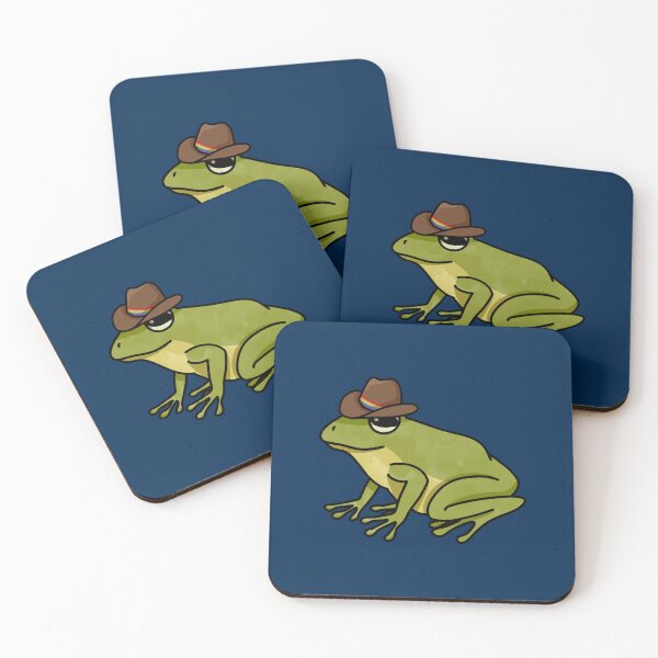 Item preview, Frog in a Gay Cowboy hat Long  designed and sold by PaigeGutmann.