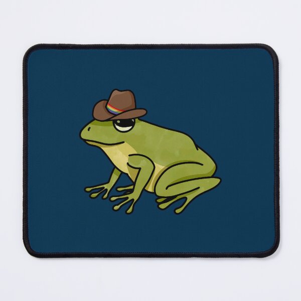 Item preview, Frog in a Gay Cowboy hat Long designed and sold by PaigeGutmann.