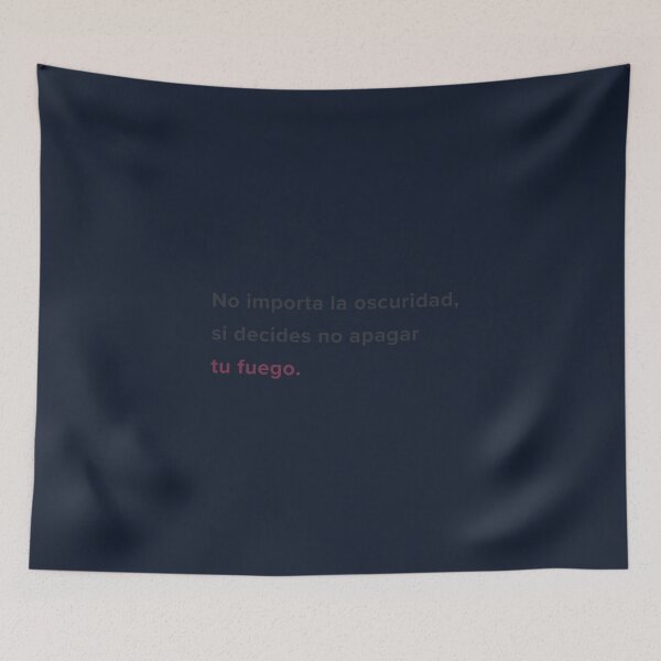 Item preview, “Your fire does not go out in the darkness.” designed and sold by chapeto.