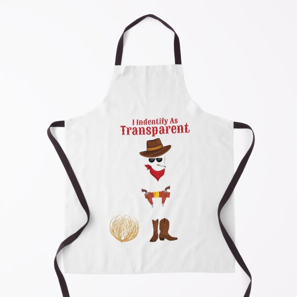 Item preview, Funny Halloween Ghost Cowboy I Identify As Transparent designed and sold by PaigeGutmann.