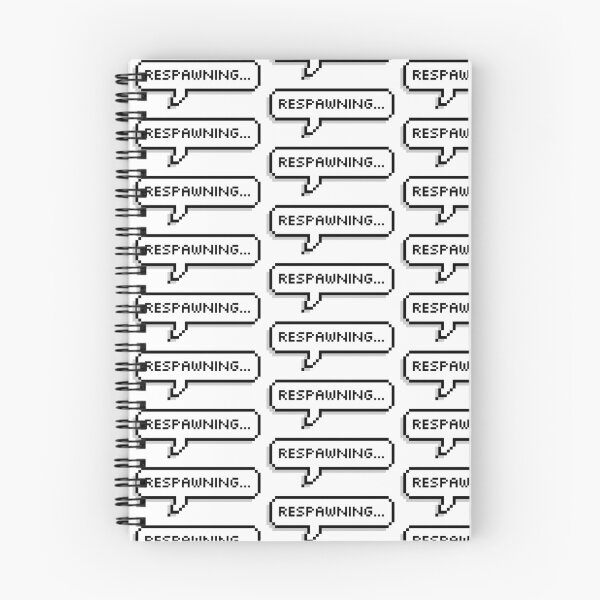 Item preview, Respawning... Pixel speech bubble designed and sold by BashPIXIE.