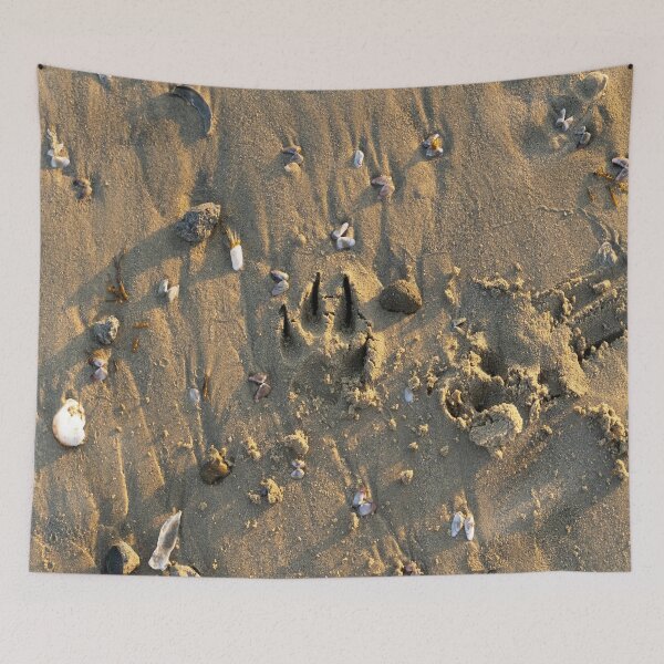Item preview, Pure beach: Seagulls on a sandy beach designed and sold by newandchange.