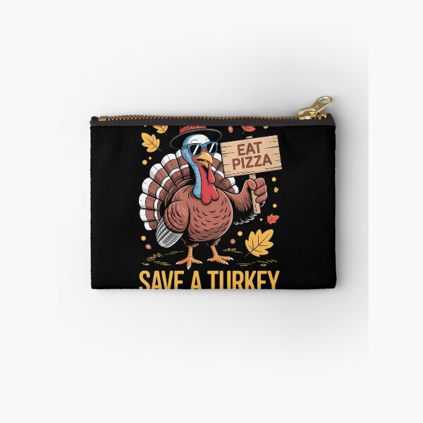 Item preview, Funny Save A Turkey Eat Pizza Autumn Thanksgiving designed and sold by tabdejinti.