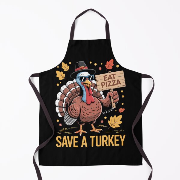Item preview, Funny Save A Turkey Eat Pizza Autumn Thanksgiving designed and sold by tabdejinti.