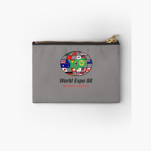 Item preview, EXPO-88-LOGO-WITH-FLAGS-CLASSIC-T-SHIRT designed and sold by AlfredOdermatt.