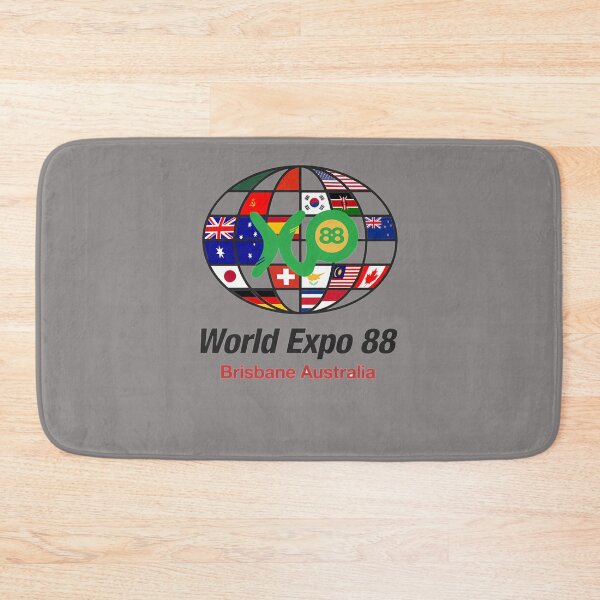 Item preview, EXPO-88-LOGO-WITH-FLAGS-CLASSIC-T-SHIRT designed and sold by AlfredOdermatt.