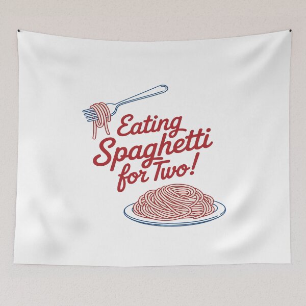 Item preview, Pregnancy Announcement Italian Mom Eating Spaghetti for Two designed and sold by Idarmotar.