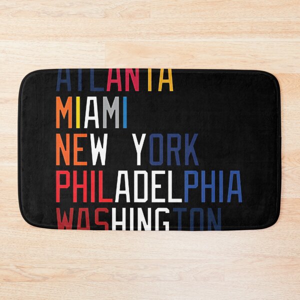 Item preview,  Nl East Team Colors And Locations designed and sold by Erickoraneig.