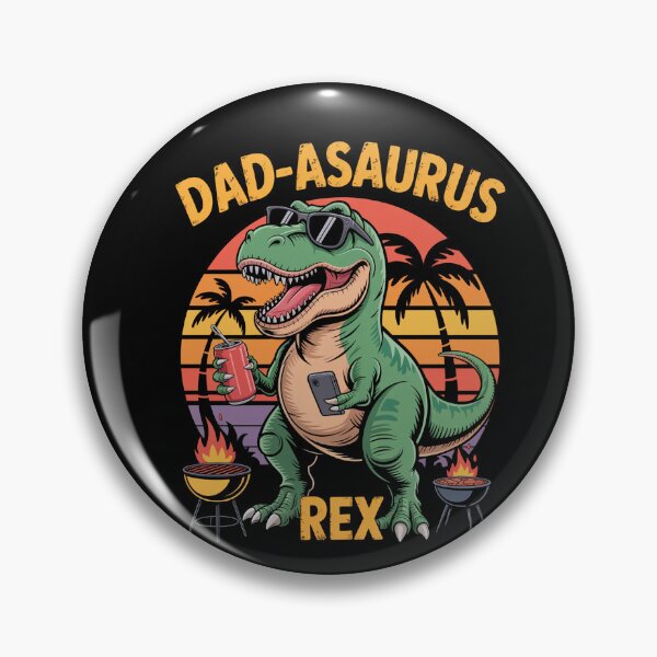 Item preview, Dad Asaurus Rex Father'S Day Bbq Dinosaur  designed and sold by Veroniadic.