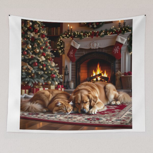 Item preview, Friends by the Christmas Tree designed and sold by Onigiri7super.