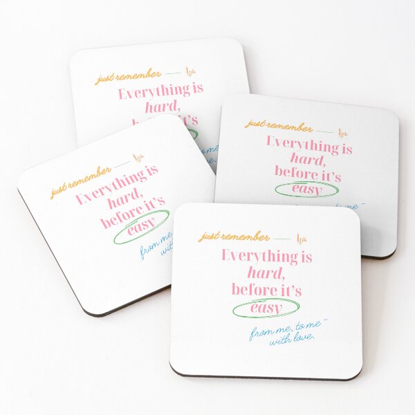 Item preview, Everything Is Hard Before It’s Easy – Motivational Quote Design designed and sold by Inkbymedad.