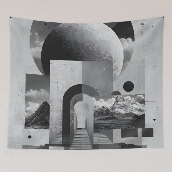 Item preview, Bauhaus Inspired Poster – Monochrome Print for Design Enthusiasts designed and sold by AutoPopStudio.