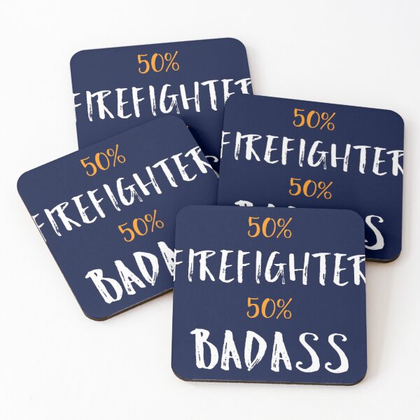 Item preview, 50 Firefighter 50 Badass Coworker gift designed and sold by dariuselmer.