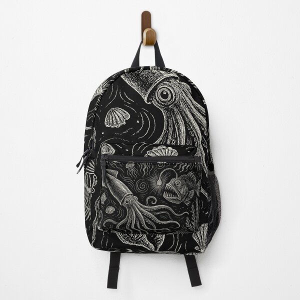 Item preview, Squid Anglerfish Deep Sea Creature Doodle designed and sold by EdvvinStudios.