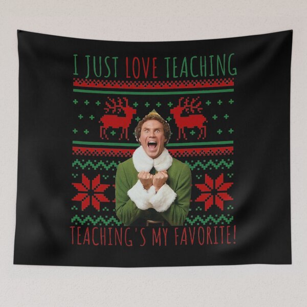 Item preview, Teacher Funny Christmas 90s Character Retro Movie designed and sold by ClothingCote.