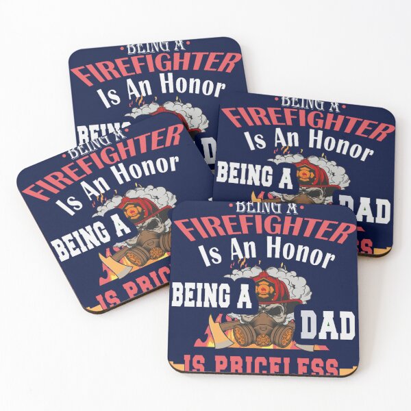 Item preview, Being A FireFighter Is An Honor Being A Dad Is priceless-gift for dad-firefighter dad Premium T-Shir designed and sold by dariuselmer.