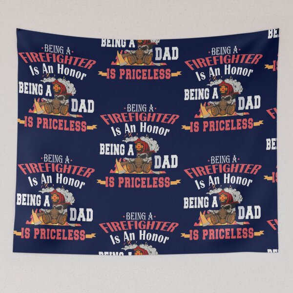 Item preview, Being A FireFighter Is An Honor Being A Dad Is priceless-gift for dad-firefighter dad Premium T-Shir designed and sold by dariuselmer.