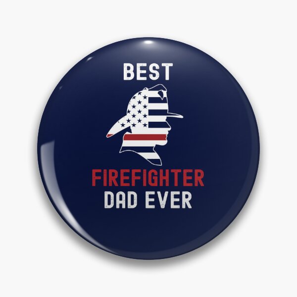Item preview, Best Firefighter Dad Ever, Fireman American Flag designed and sold by dariuselmer.