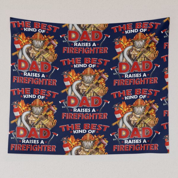 Item preview, BestDadRaisesAFirefighterFiremanRescueGift  designed and sold by dariuselmer.