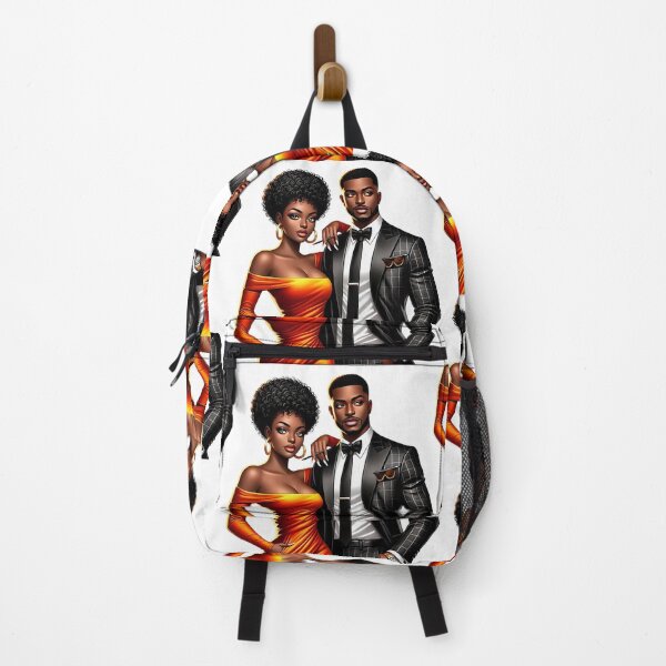 Item preview, Elegant Black Couple in Formal Fashion Art designed and sold by Lulunza.