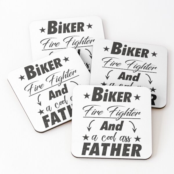 Item preview, Biker Fire Fighter Father Active  designed and sold by dariuselmer.