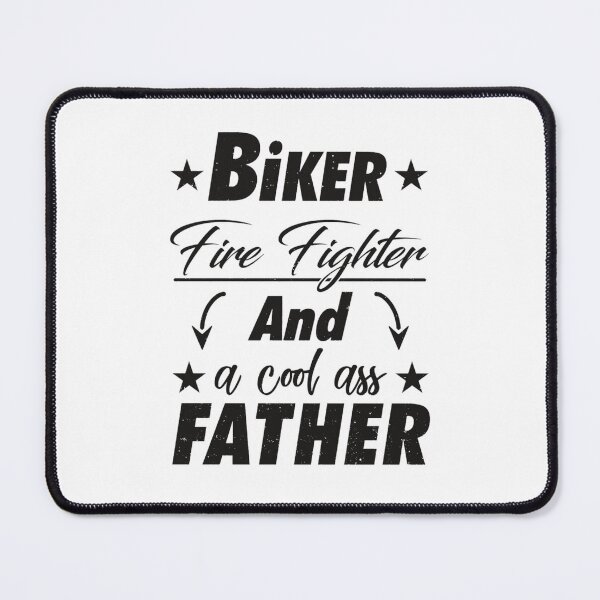 Item preview, Biker Fire Fighter Father Active designed and sold by dariuselmer.