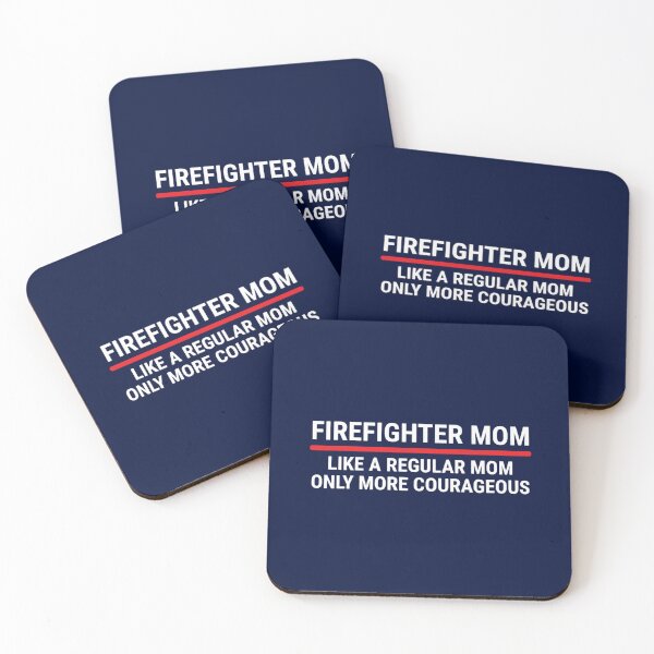 Item preview, Cool Firefighter Mom Courageous Firewoman  designed and sold by dariuselmer.
